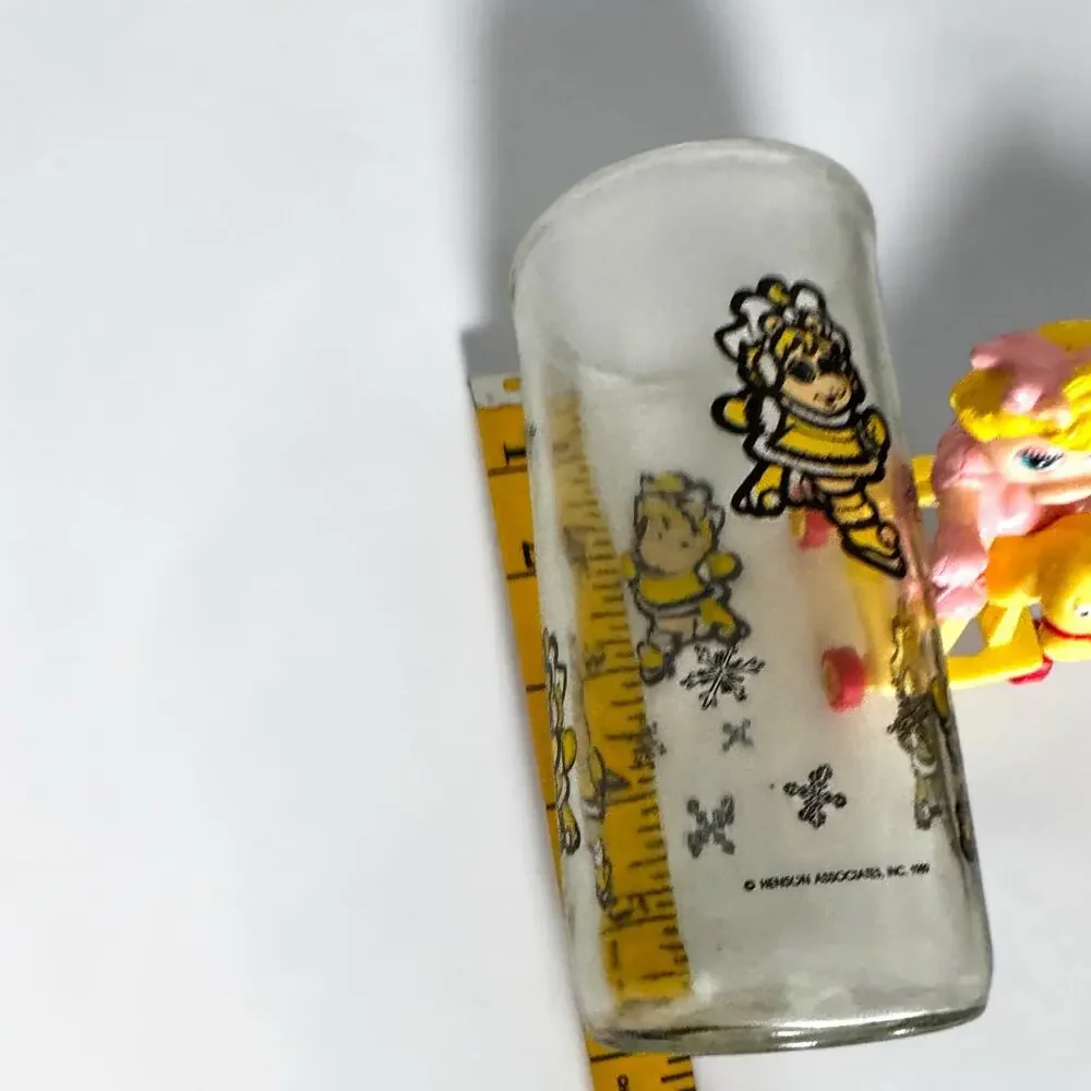 Vintage Muppet Babies Glass & Miss Piggy Horse Toy Lot | 1989 Henson Collectible